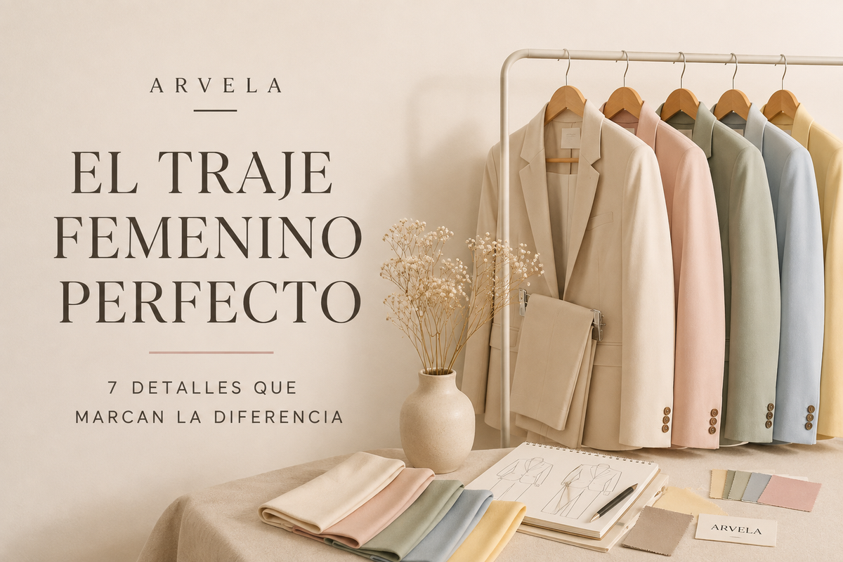 El traje femenino perfecto: 7 detalles que marcan la diferencia